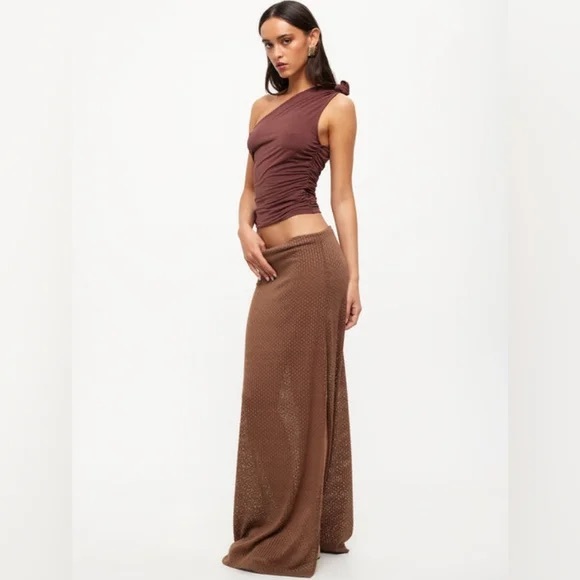 Lioness Dresses & Skirts - NWT Lioness Ghauri Maxi skirt chestnut